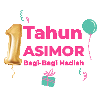 Birthday Asi Sticker by Herba Asimor