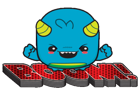 Halloween Monster Sticker by Scentco Inc