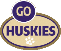 Uw Huskies Sticker by UofWA