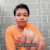 Knocking Knock Knock GIF