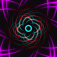 juliaelisasb flower motion flor psicodelico GIF