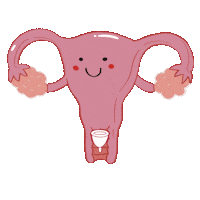 beautifullyflawedbean love blood cup menstruation Sticker