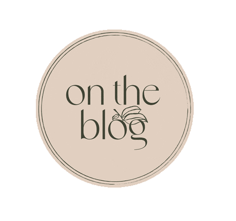 On The Blog Sticker by Within the Grove