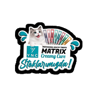 Matrix Cat Treat Sticker by Yeniçağ Veteriner Ecza