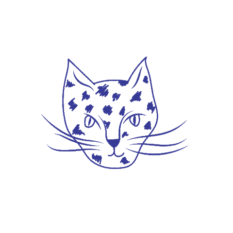 Cat Art Sticker