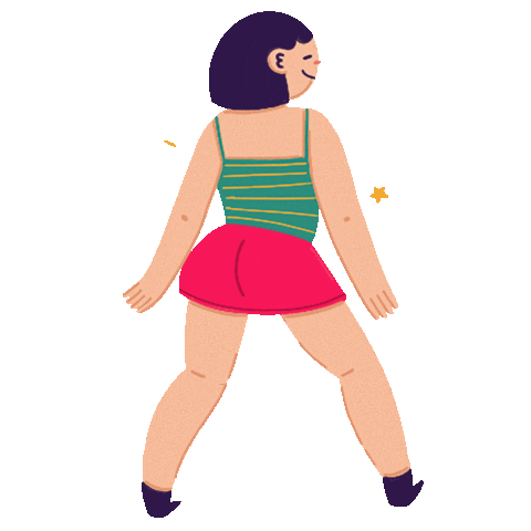 Dance Twerk Sticker by Fugitiva