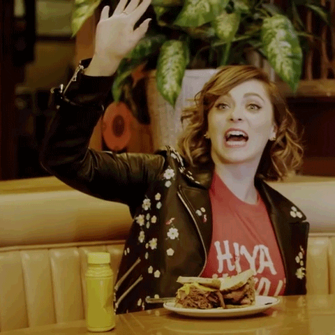 rachel bloom play GIF
