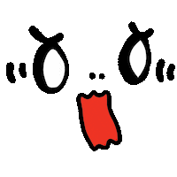 Angry Face Sticker by CONTROL CENTER