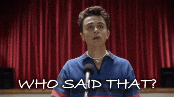 Who Said That?