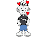 Dio Mio Omg Sticker by Zhot