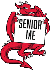 Red Dragons University Sticker by SUNY Cortland