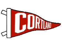 Cortland Red Dragons Sticker by SUNY Cortland