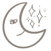 marlunamx magic moon good vibes luna Sticker