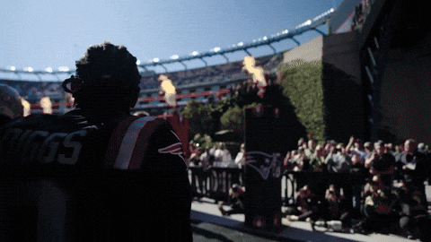 Stefon Diggs Football GIF by New England Patriots