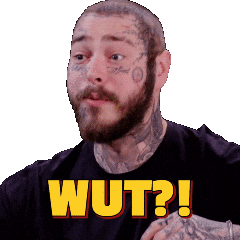 What The Hell Wtf Sticker by First We Feast