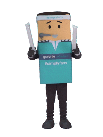 GorenjeSimplyFans giphyupload lets go clap clapping Sticker