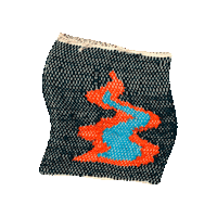 Art Fire Sticker