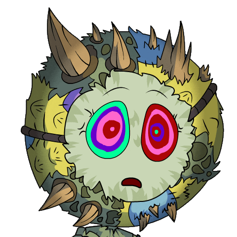 Confused Crazy Eyes Sticker by Planet XOLO