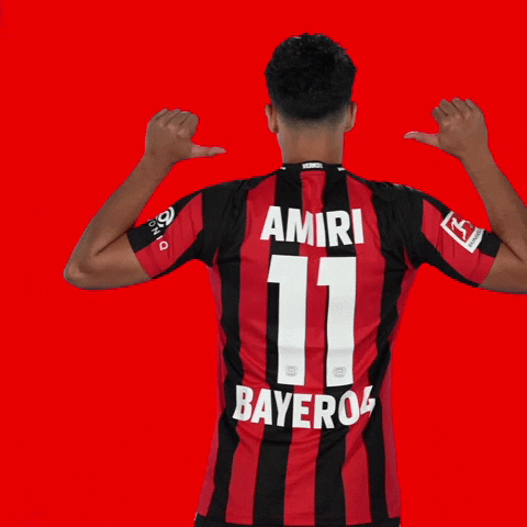 Proud Nadiem Amiri GIF by Bayer 04 Leverkusen