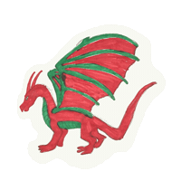 Eisteddfod Pontypridd Sticker by Menter Iaith Rhondda Cynon Taf