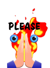 Sad Come Back Sticker by PEEKASSO