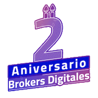 2Aniversario Sticker by BrokersDigitales