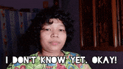 I Dont Know No Idea GIF