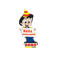 bonopneusoficial feliz aniversario boninho bono pneus Sticker