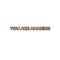 You Are Amazing Love It Sticker by Defin8 Fitness