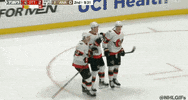 Happy Ice Hockey GIF by NHL