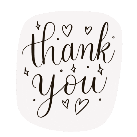 Thanks Thank You Sticker