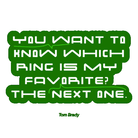 Tom Brady Sticker by Keva Epale