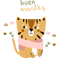 Martes Sticker