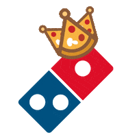 Pizza Sticker by Dominosnl