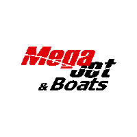 MegaJeteBoats mega mega jet e boats megajeteboats megajet Sticker