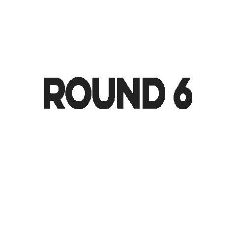Round6Creative round 6 round 6 creative round 6 logo Sticker