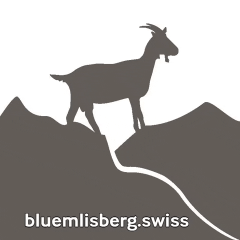 Bluemlisberg giphygifmaker wandern berge schokolade GIF