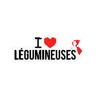 Légumineuses Love Sticker by sabarot