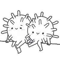 Chill Sitting Sticker by nothingwejun