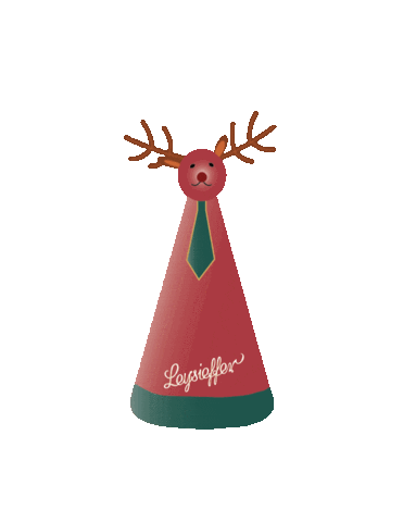 Leysieffer_genusskultur christmas weihnachten reindeer rudolph Sticker