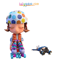 Fun Kids Sticker by Luli y Gabo