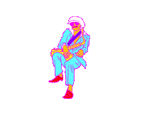 yachtrockrevue animation rock chill vfx Sticker