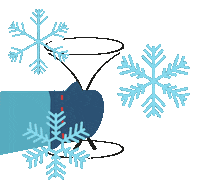 Snow Cortina Sticker by FlorenceCocktailWeek