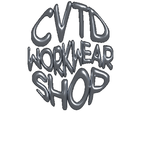 CVTDMedia giphygifmaker tosh work wear cvtd Sticker
