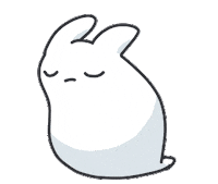 Bunny No Sticker by bunny_is_moving