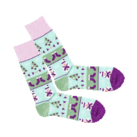 Christmas Snow Sticker by DillySocks