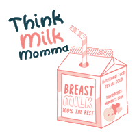 ThinkMilkPH baby breastmilk breastfeedingmom pumpingmom Sticker