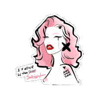 Girl Amsterdam Sticker by Zinaida Kazantseva