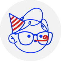 Party Celebration Sticker