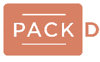 Logo Explore Sticker by Packd Bags